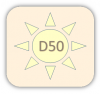 D50 Tageslicht Symbol