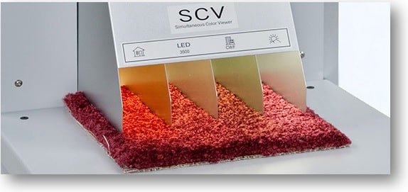 Simultaneous Color Viewer with carpet